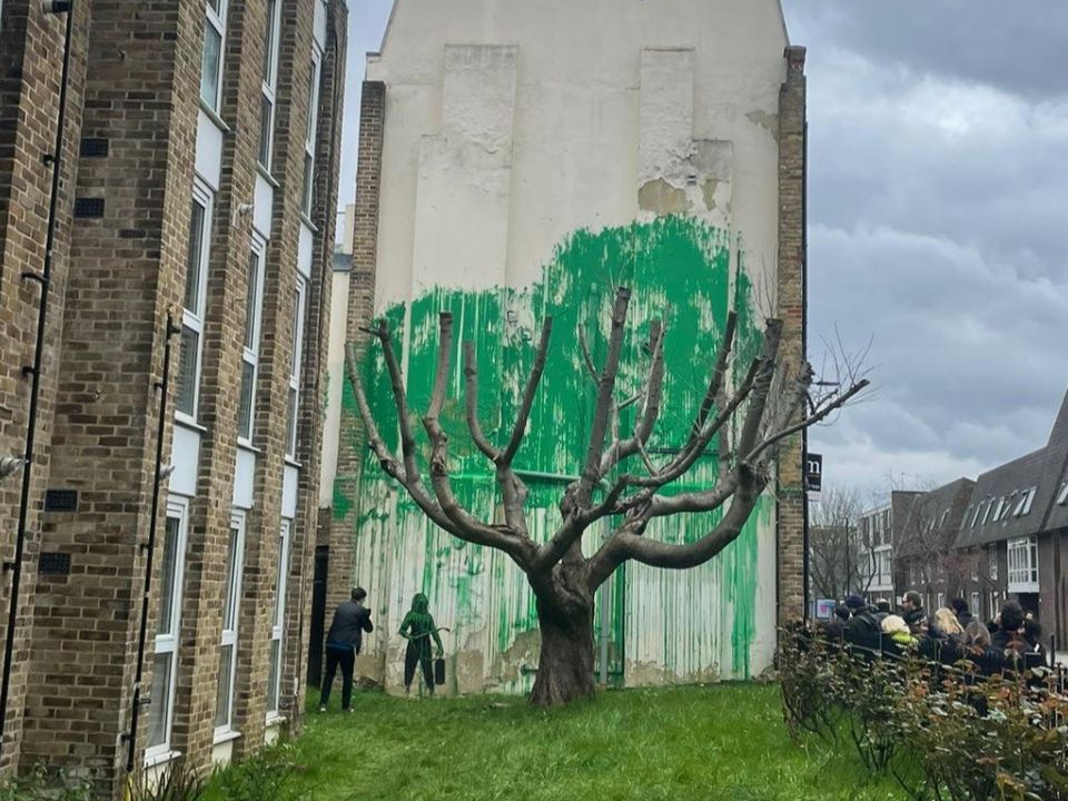 Banksy's Tree Mural: Our Interpretation