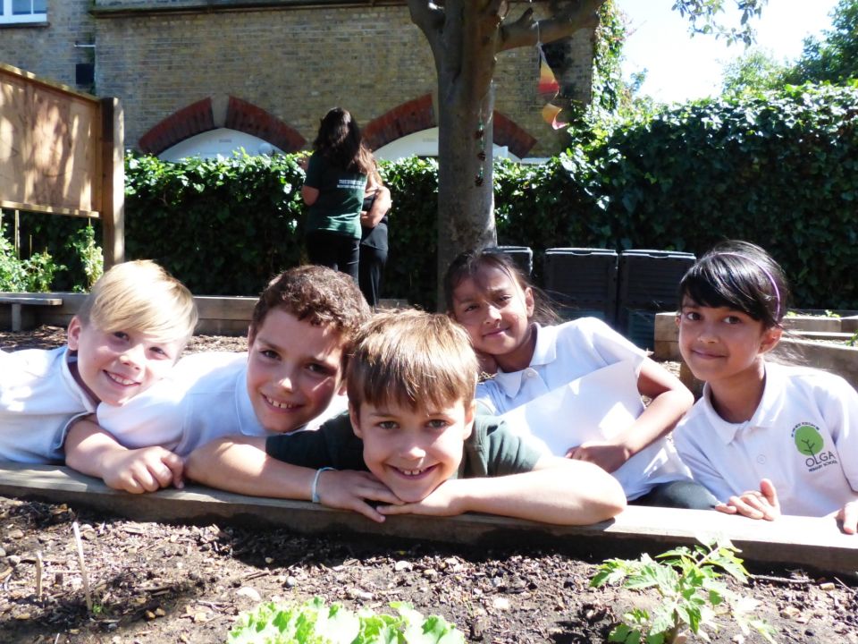 A new Edible Playground is born at Olga Primary