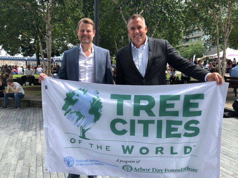 Record number of cities in UK recognised as Tree Cities of the World