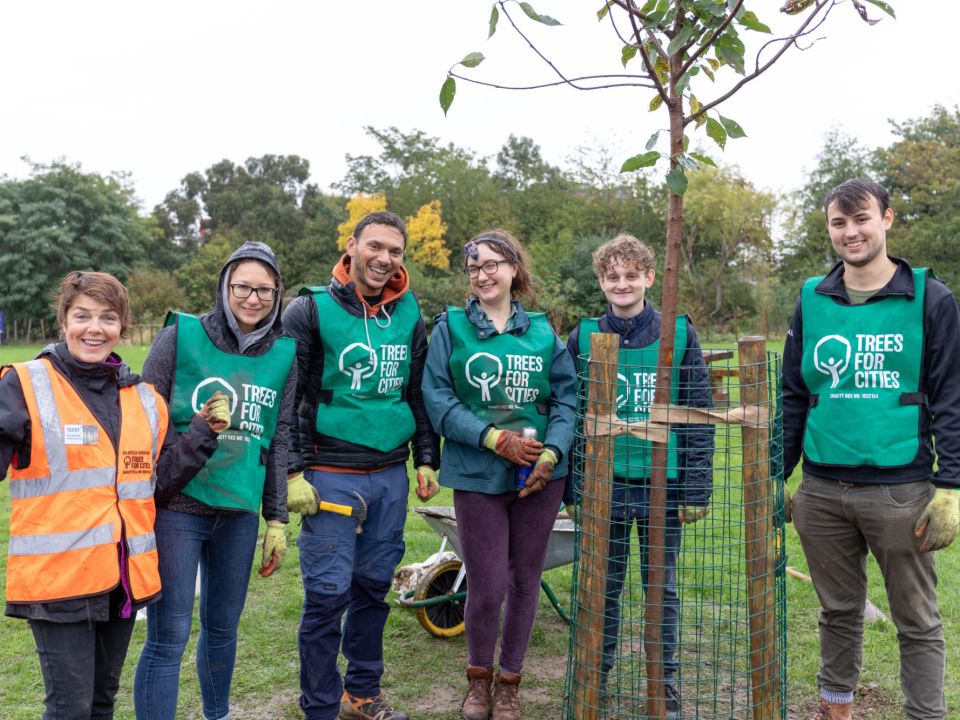 A jolly day of tree planting in Jolly’s Green